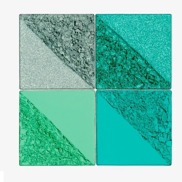 5 for 25⚡️Juvia’s Rebel Quad Eyeshadow in Mints - Picture 2 of 5